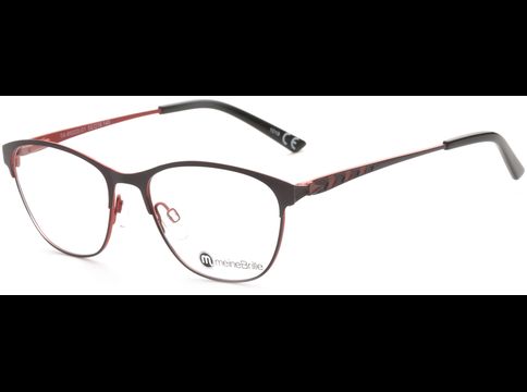 meineBrille 04-96020-01, Brombeere/Orange Matt front