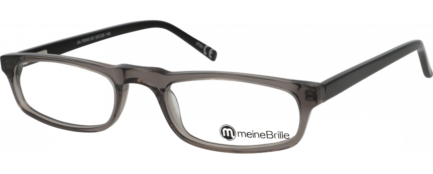 meineBrille 04-79040-03, grau transparent glzd.