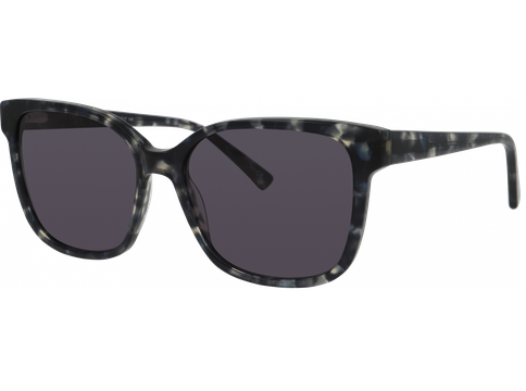 meineBrille Sonnenbrille Damen meineBrille 14-36070-01 Schwarz / Blau transparent glänzend