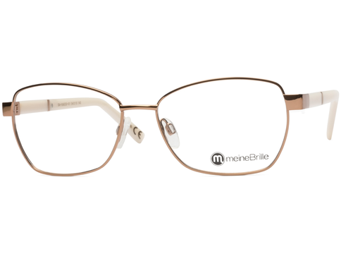 meineBrille 04-06020-01, Kupfergold/Alabaster Front