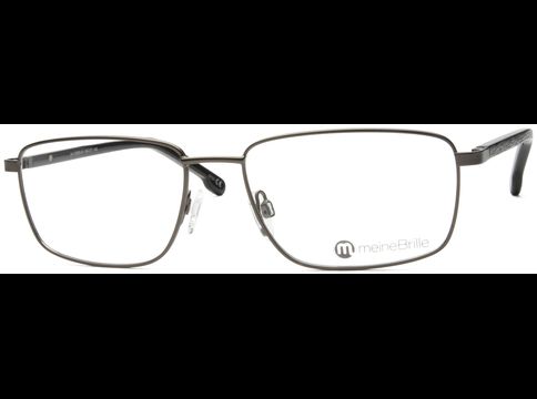 meineBrille 04-12050-02, Schwarz Front