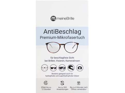  meineBrille AntiBeschlag Premium Mikrofasertuch