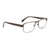 meineBrille 04-96010-02, Dunkel Braun Matt rechts