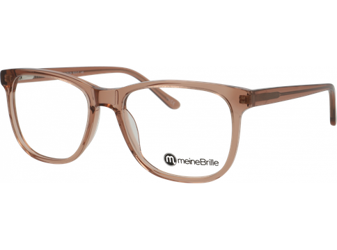 meineBrille Brille Unisex meineBrille 04-40170-04, Nude Transparent glänzend