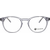 meineBrille 04-30100-01, Hellgrau/Transparent