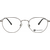 meineBrille 04-20200-02 Gun hell glänzend Frontansicht