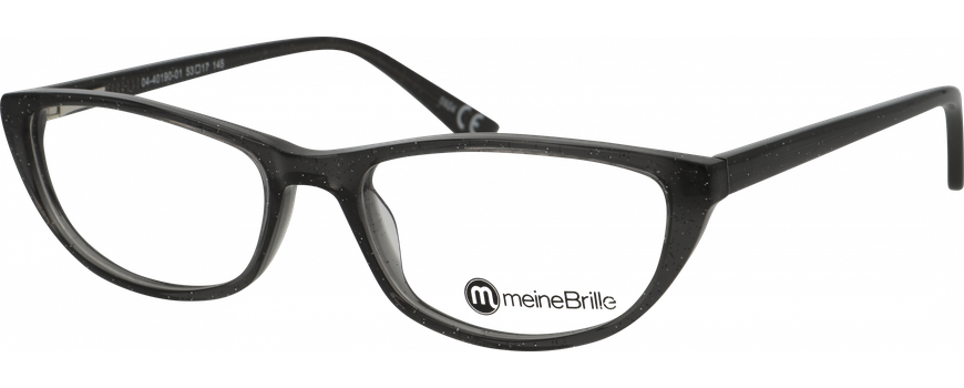 meineBrille 04-40190-01, Grau Glitzer