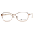 meineBrille 04-06020-01, Kupfergold/Alabaster Links