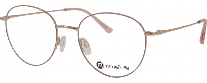 meineBrille 04-96090-03, Puder/Rosegold glänzend