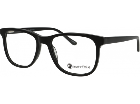 meineBrille Brille Unisex meineBrille 04-40170-01,  Schwarz