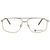 meineBrille 04-20190-02 Gold glänzend Frontansicht