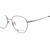 meineBrille 04-96090-01, Schwarz/Gun Glänzend nah