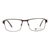 meineBrille 04-96010-02, Dunkel Braun Matt front