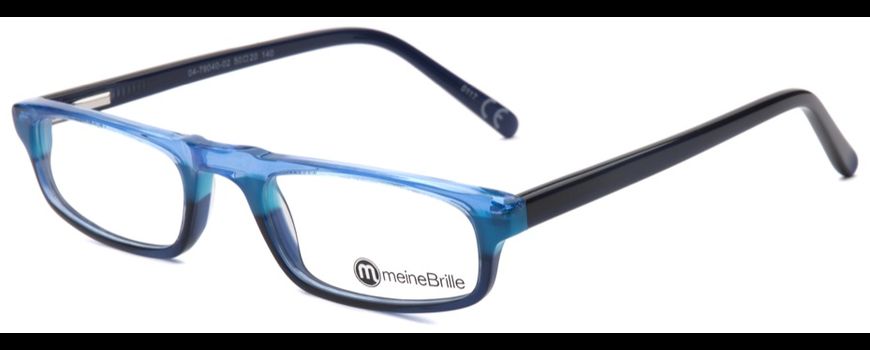 meineBrille 04-79040-02, Hellblau/Dunkel Blau