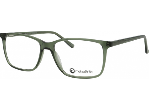 meineBrille Brille Herren meineBrille 04-12010-03, Grün transparent glänzend
