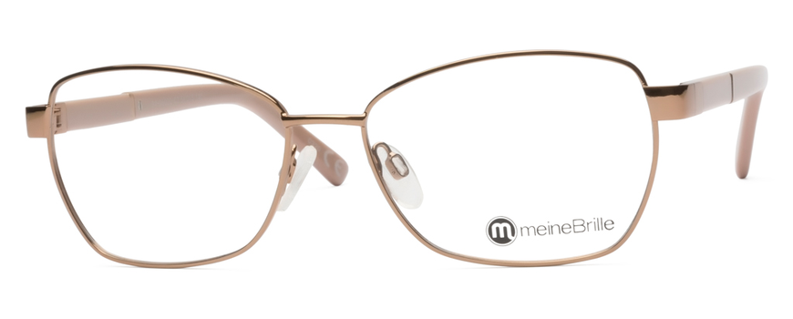 meineBrille 04-06020-02, Kupfergold/Altrosa