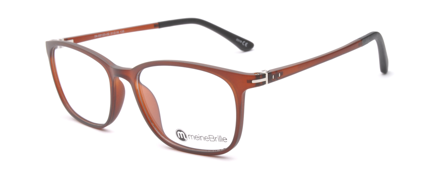 meineBrille 04-69120-02, Dunkel Braun Matt