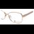 meineBrille 04-06020-02, Kupfergold/Altrosa Nah