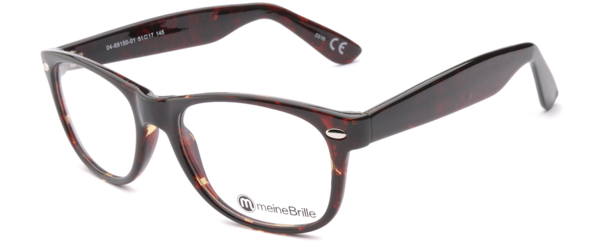 meineBrille 04-69150-01, Dunkel Havanna