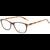 meineBrille 04-69040-03, Dunkel Havanna/Honig links