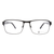 meineBrille 04-96010-01, Schwarz Matt front