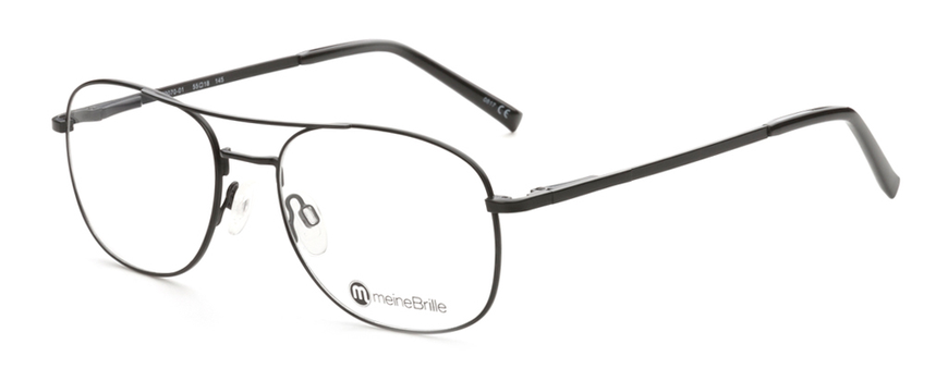 meineBrille 04-79070-01, Schwarz Matt