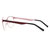 meineBrille 04-87010-02, Rot/Rosa Matt seite