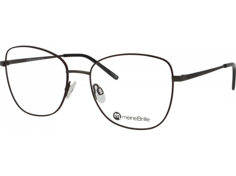 meineBrille Brille Damen meineBrille 04-30040-02, Burgunder/Dunkelgrau matt