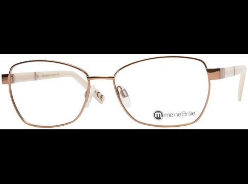 meineBrille 04-06020-01, Kupfergold/Alabaster Front