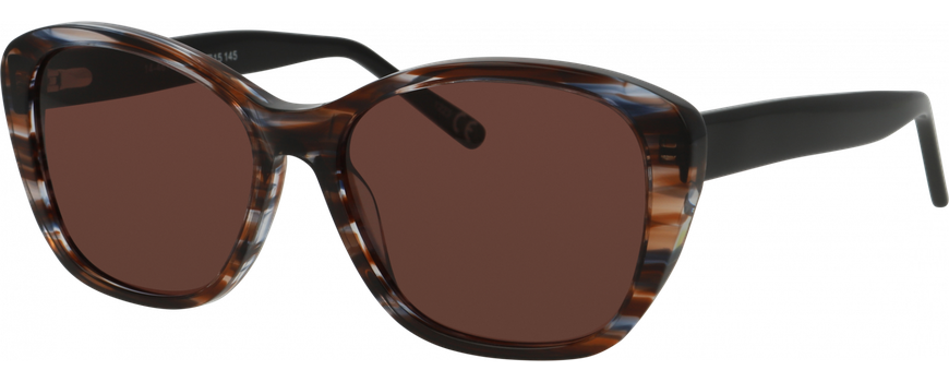 meineBrille 14-46120-01, Braun/Blau glänzend - Mehrfarbig