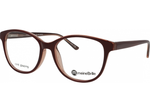 meineBrille Brille Damen meineBrille 04-30090-01, Brombeer/Transparent