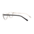 meineBrille 04-69040-02, Schwarz/Creme seite