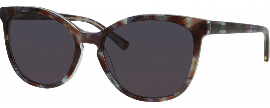 meineBrille 14-36060-01 Braun/ Türkis transparent glänzend