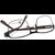 meineBrille 04-96010-02, Dunkel Braun Matt umgedreht