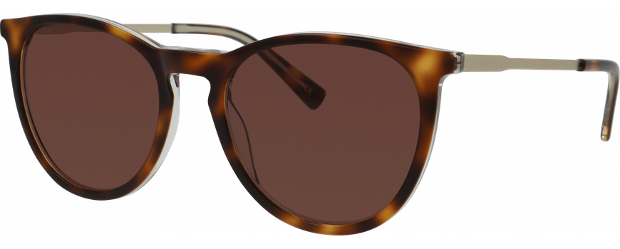 meineBrille 14-36040-02 Havanna transparent / Gold matt