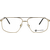 meineBrille 04-20190-02 Gold glänzend Frontansicht