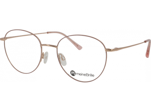 meineBrille Brille Damen meineBrille 04-96090-03, Puder/Rosegold glänzend