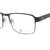 meineBrille 04-96010-01, Schwarz Matt nah