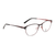 meineBrille 04-96020-01, Brombeere/Orange Matt rechts