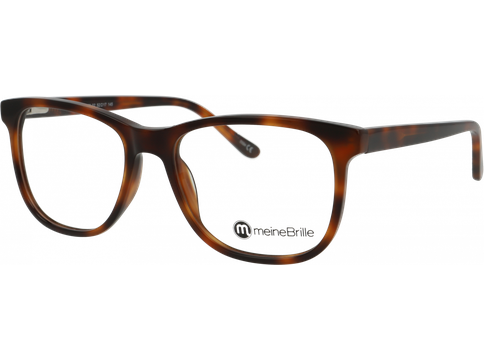 meineBrille Brille Unisex meineBrille 04-40170-02, Havanna gänzend
