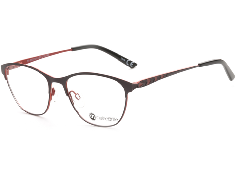 meineBrille 04-96020-01, Brombeere/Orange Matt front