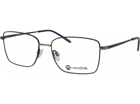 meineBrille Brille Herren meineBrille 04-30060-02, Nachtblau/Hellgrau