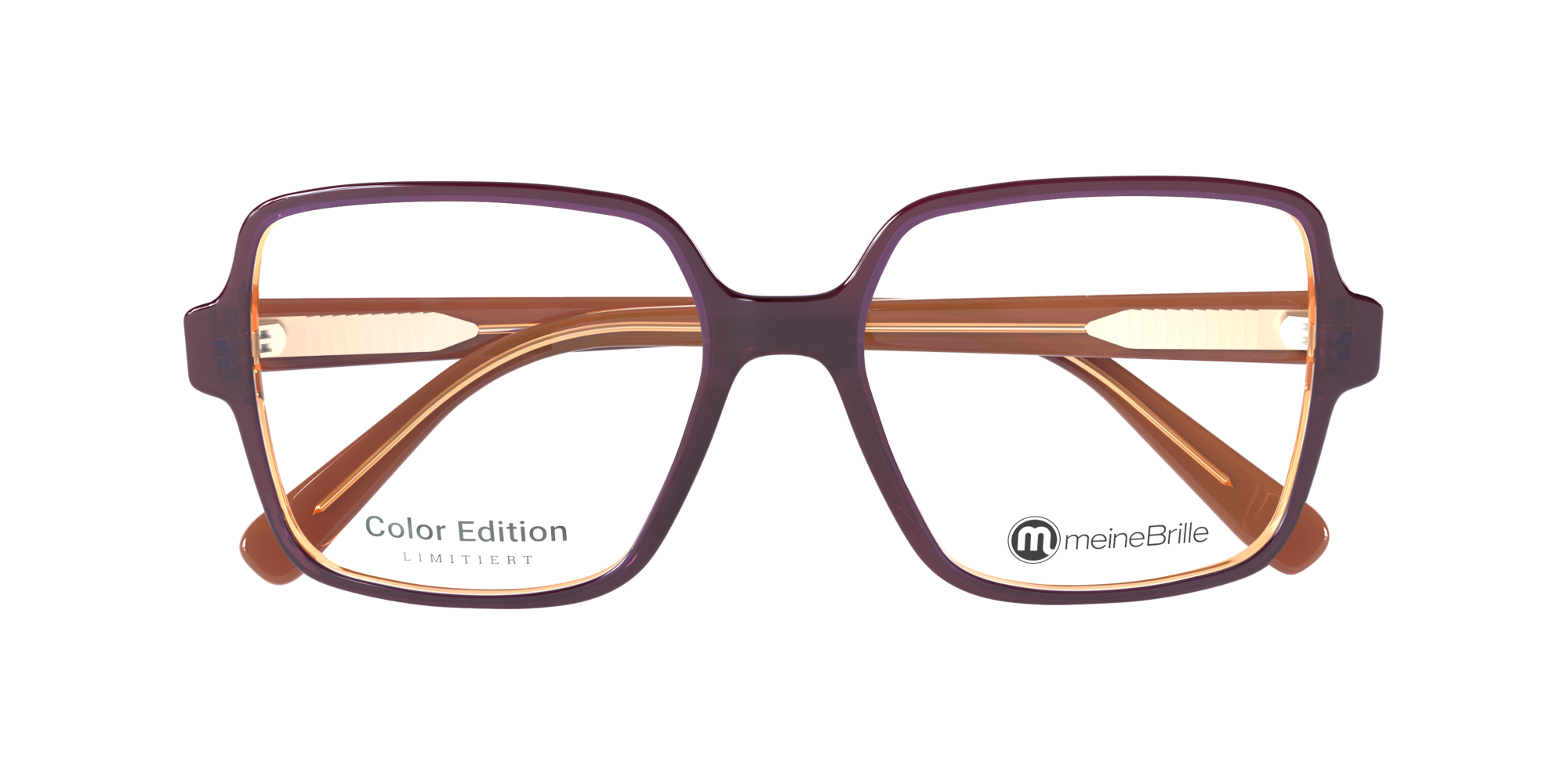 meineBrille Color Collection: Dusky purple with a golden glow