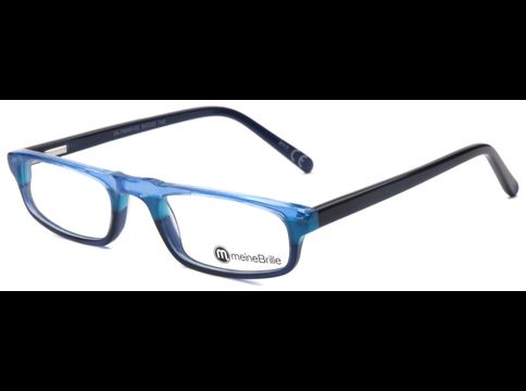meineBrille 04-79040-02, Hellblau/Dunkel Blau front