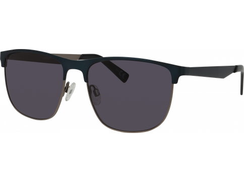 meineBrille Sonnenbrille Herren meineBrille 14-36030-01 Petrolblau / Gun matt
