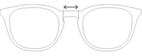 meineBrille 04-20180-01 Schwarz glänzend Stegbreite: 20mm