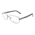 meineBrille 04-69070-02, Dunkel Gun/Schwarz links