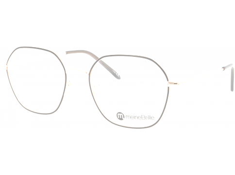 meineBrille Brille Unisex meineBrille 04-30000-01 Schwarz/ Kupfergold