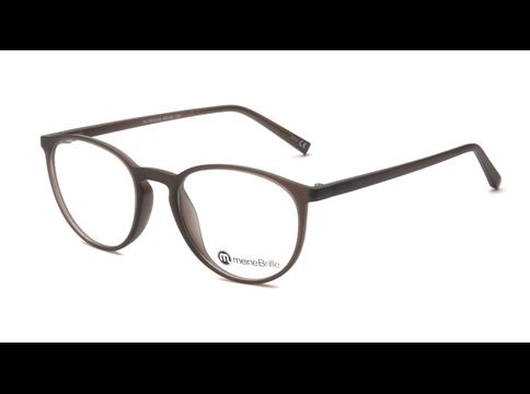 meineBrille 04-79010-02, Erdbraun Matt links