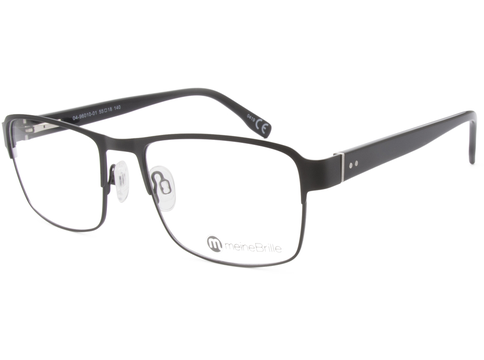meineBrille 04-96010-01, Schwarz Matt links